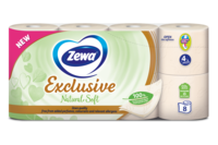Zewa Exclusive Natural Soft Χαρτί Υγείας