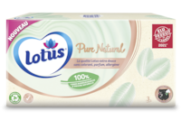 Lotus Boîte mouchoirs Pure Natural