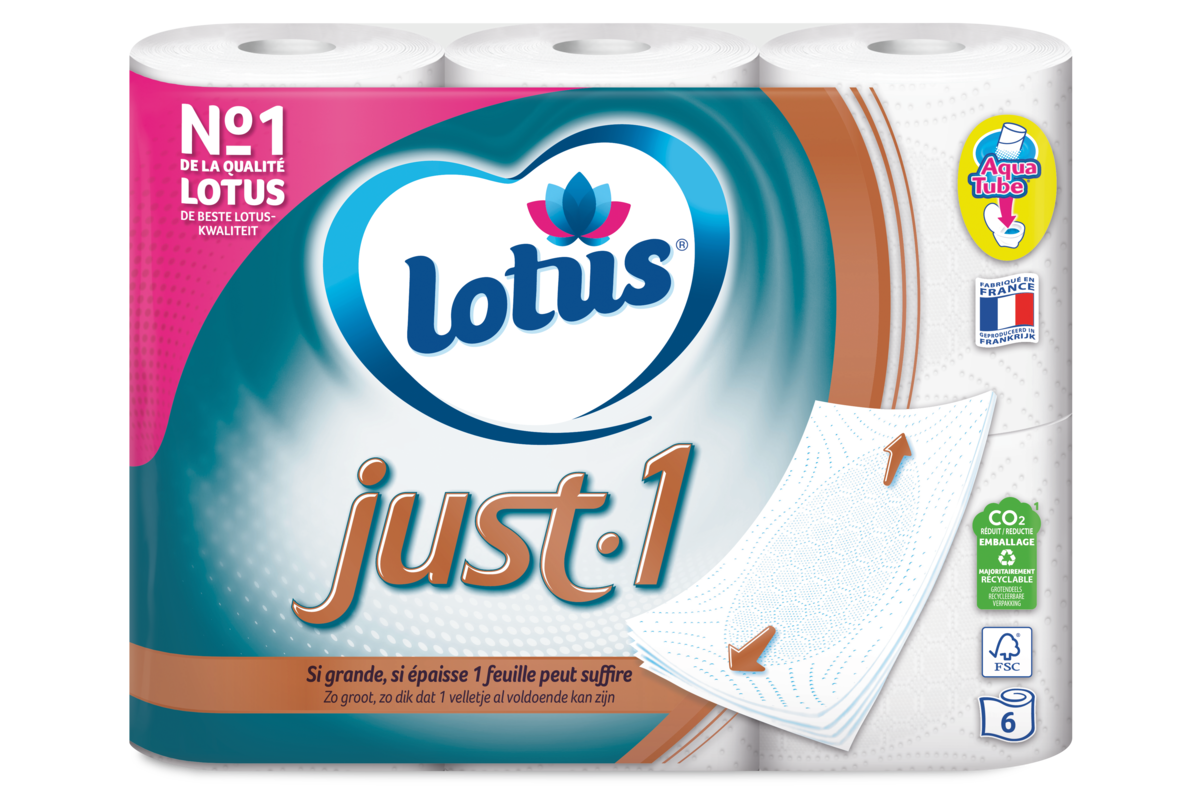 Lotus Papier toilette Just-1 - Lotus