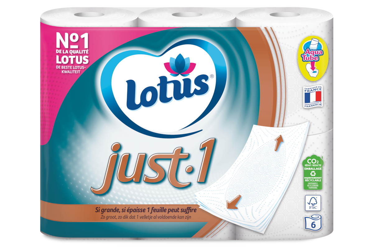 Lotus Papier toilette Just1 Lotus
