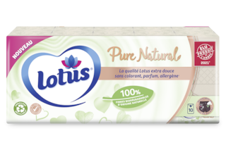 Lotus Etuis mouchoirs  Pure Natural