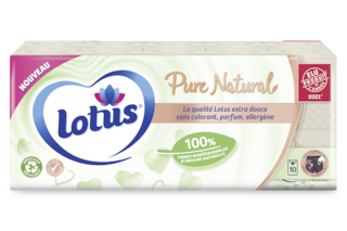 Lotus Etuis mouchoirs Pure Natural