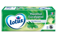 Lotus Etuis mouchoirs Menthol Eucalyptol