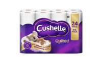 Cushelle Quilted Toilet Roll Standard Rolls