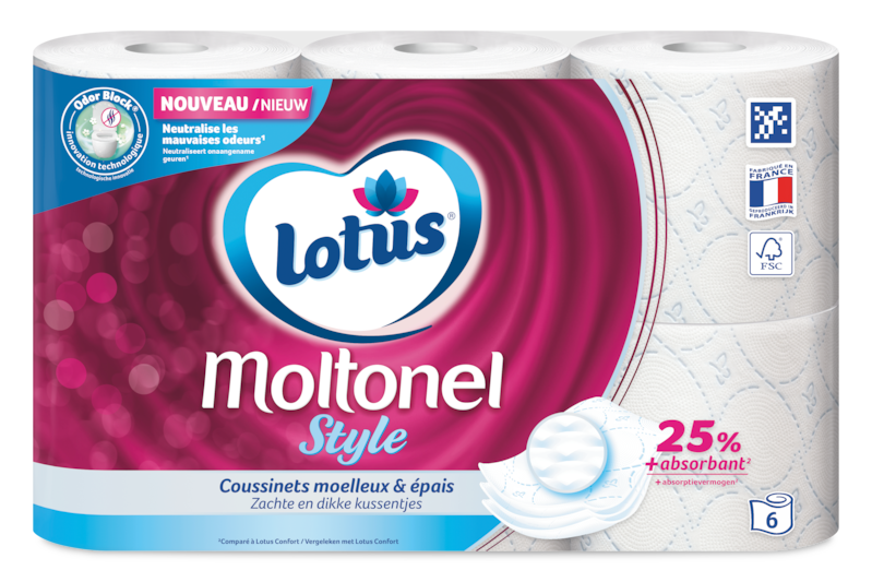 Slider main image for Lotus Papier toilette Moltonel Style 1