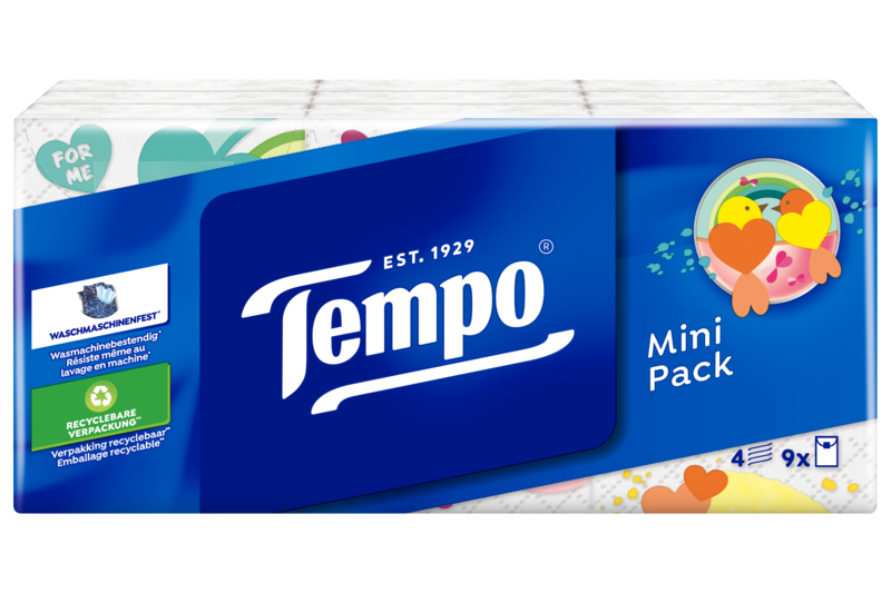 Slider main image for Tempo Taschentücher Minipack 1