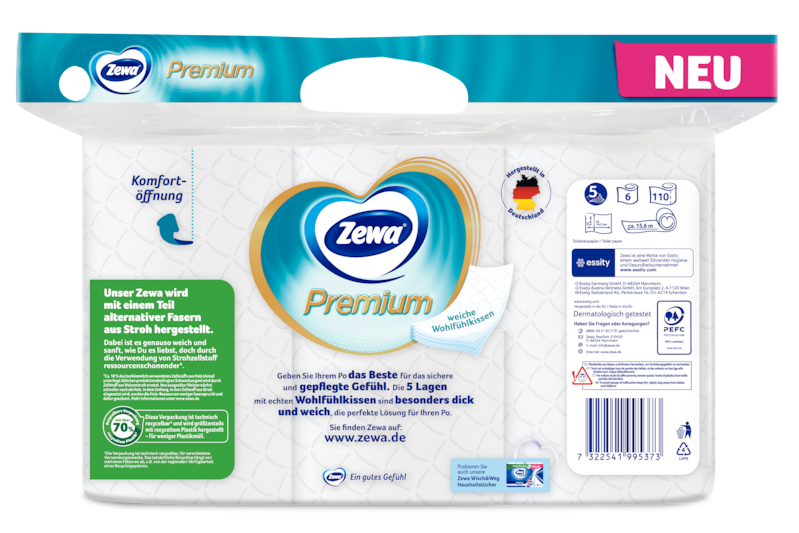 Slider main image for Zewa Premium Toilettenpapier 2