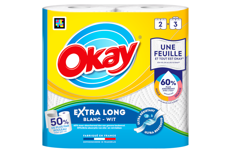 Slider main image for Okay Essuie-tout Extra-Long 1