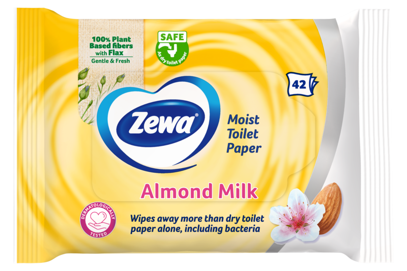 Slider main image for Zewa Moist Almond Milk 1
