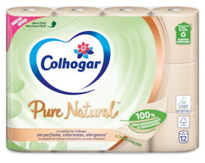 Colhogar Papel Higiénico Pure Natural