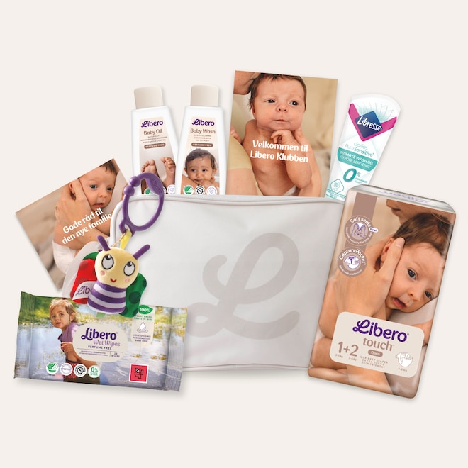 Libero Klubben velkomstgave – libero babypakke