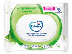Colhogar Higiénico Húmedo Aloe