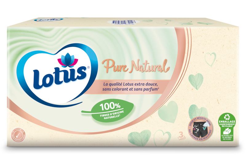 Slider main image for Lotus Boîte mouchoirs  Pure Natural 1