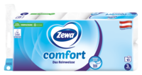 Zewa comfort Das Reinweisse Toilettenpapier 3 lagig