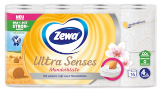 Zewa Ultra Senses mit Stroh-Anteil