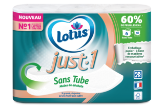 Lotus Papier Toilette Just.1 Sans Tube