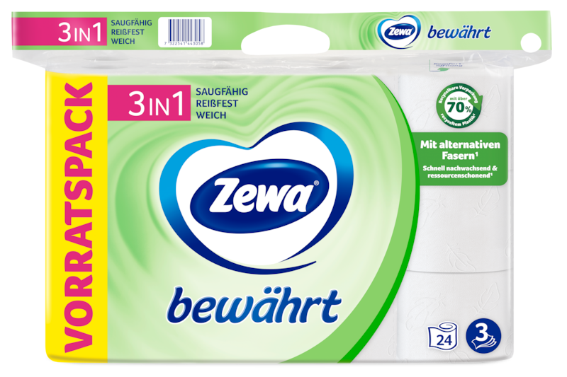 Zewa bewährt