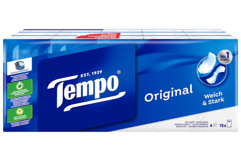 Slider main image for Tempo Taschentücher Original 1