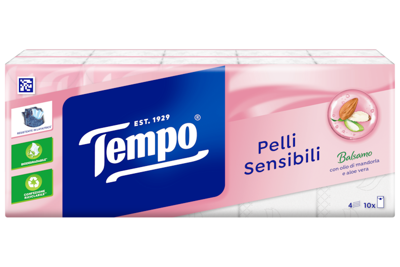 Tempo Fazzoletti Pelli Sensibili