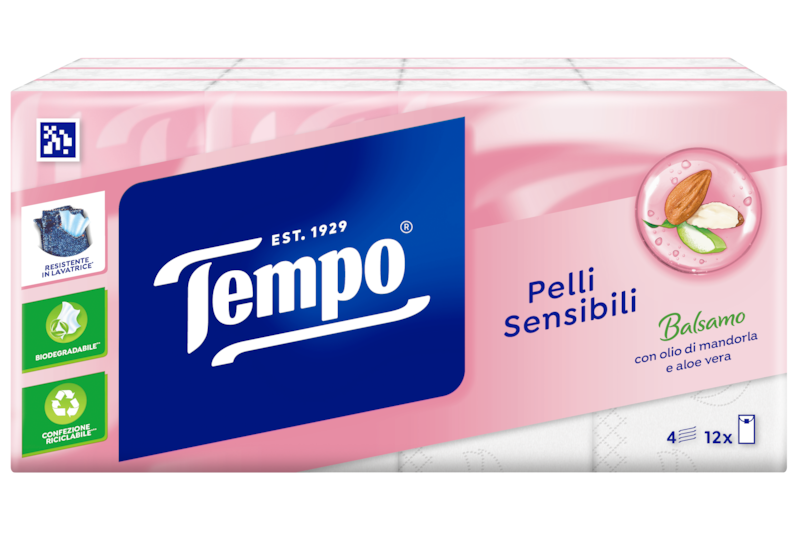 Tempo Fazzoletti Pelli Sensibili