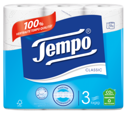 Tempo WC Papier Classic 3 lagig