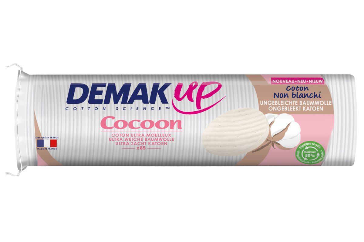 Demak'Up Cocoon Lingette Démaquillante Peaux Sèches et Sensibles