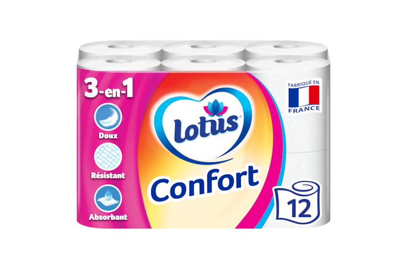 Slider main image for Lotus Papier toilette Confort 1