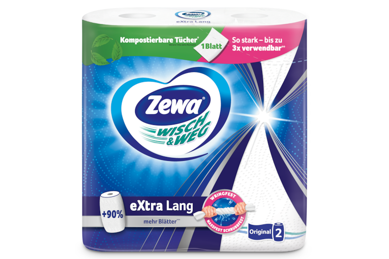Zewa Wisch&Weg eXtra Lang Original