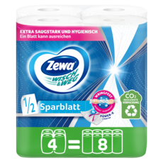 Zewa Wisch&Weg Sparblatt 4 dvigubi ritinėliai
