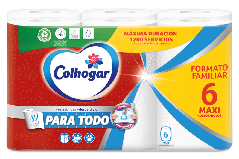 Colhogar Papel Cocina Paratodo Maxirolls