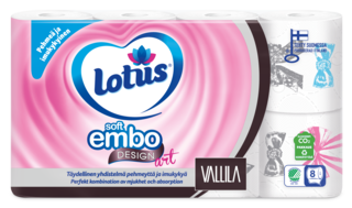 Lotus Soft Embo Design Art Vallila