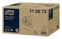 Мягкая туалетная бумага Tork Premium в больших рулонах