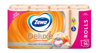 Zewa Deluxe Cashmere Peach