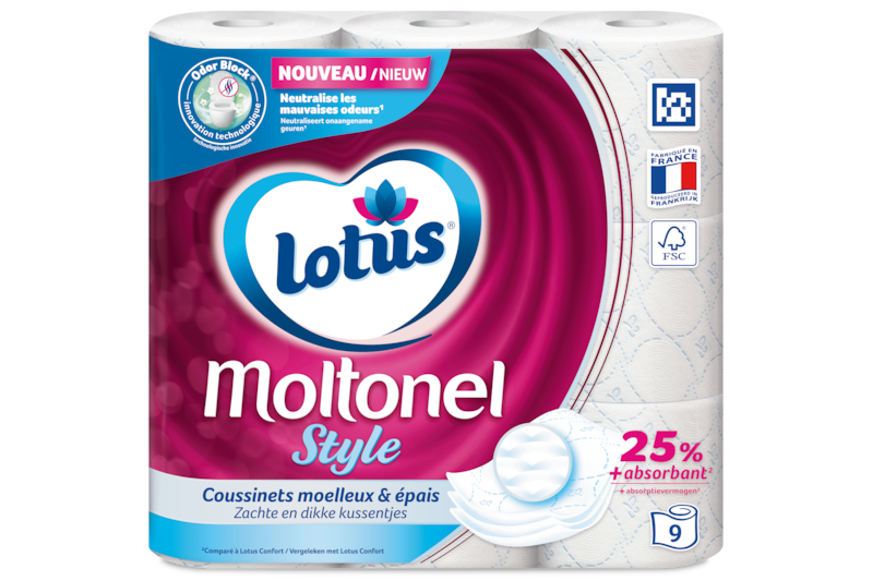 Slider main image for Lotus Papier toilette Moltonel Style 2