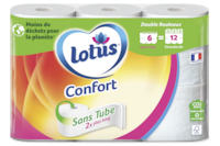 Lotus Papier Toilette  Confort Sans Tube