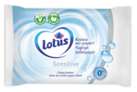 Lotus Sensitive fugtigt toiletpapir