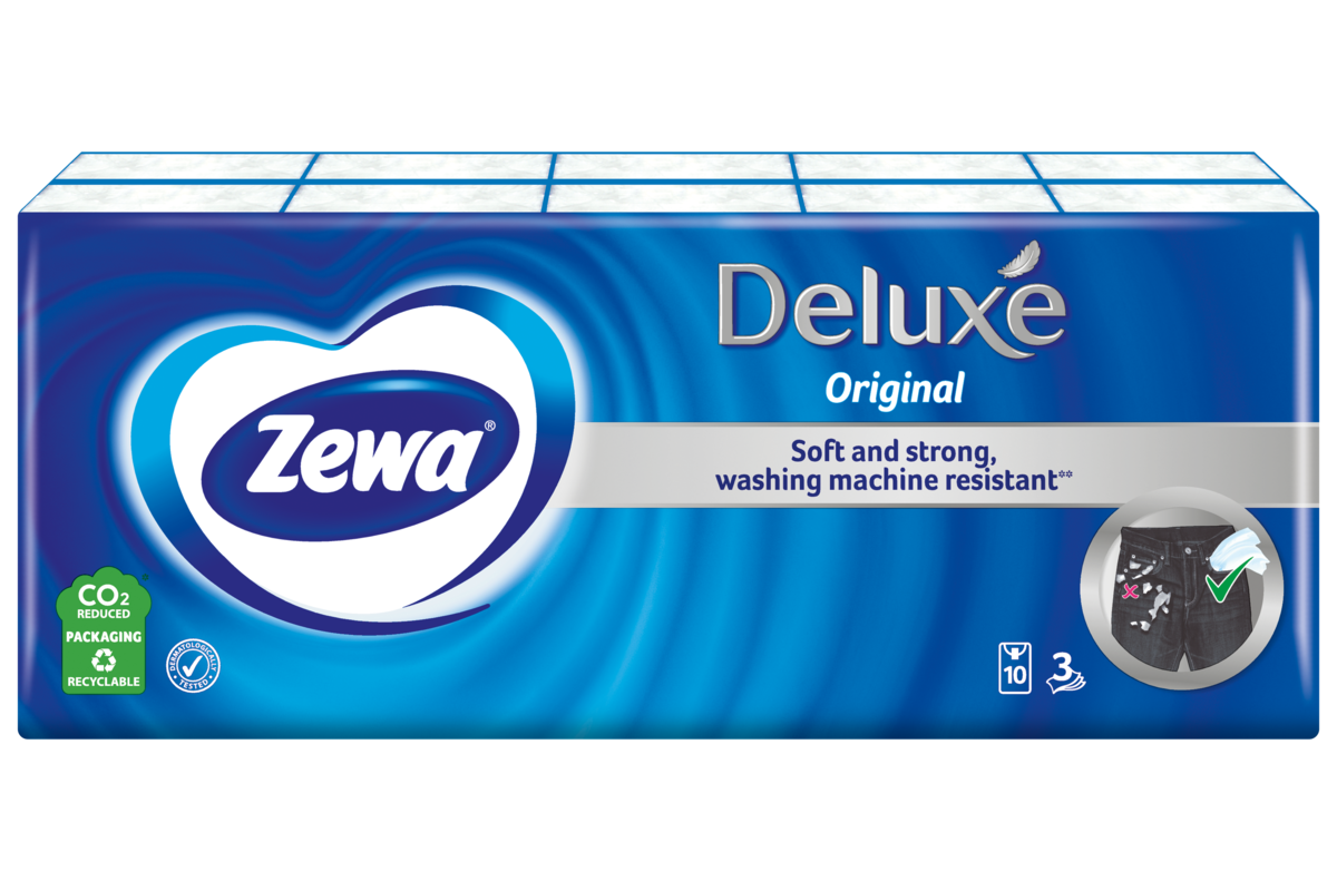 Носові хустки Zewa Deluxe Zewa