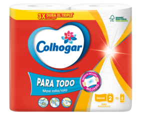 Colhogar Papel Cocina Paratodo Maxirolls Deco