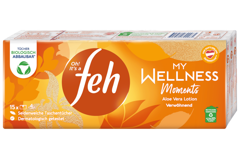 Feh Taschentücher Lotion