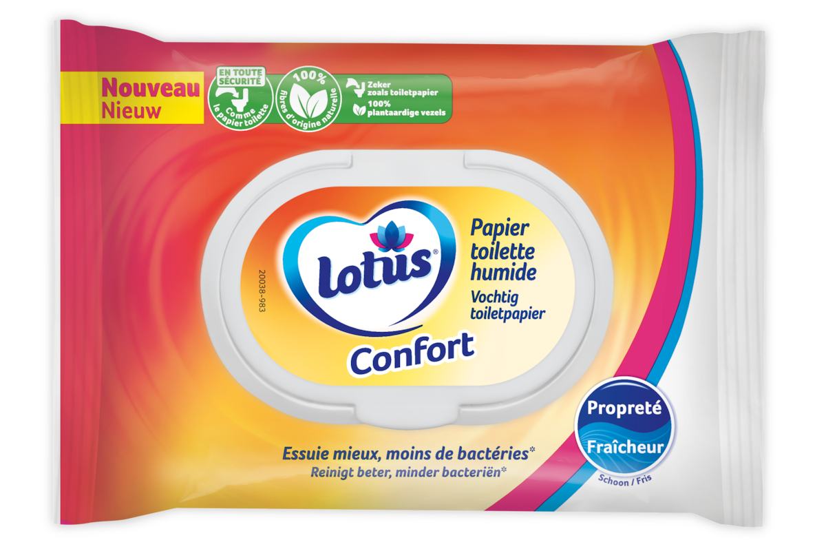 Lotus papier toilette humide 4 versions différentes, pour répondre aux  besoins de tous.