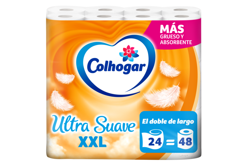 Colhogar Papel Higiénico Ultra Suave XXL