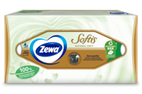 Zewa Softis Natural Soft dobozos papír zsebkendő