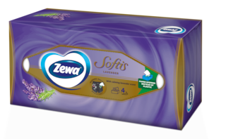 Zewa Softis Lavender με άρωμα