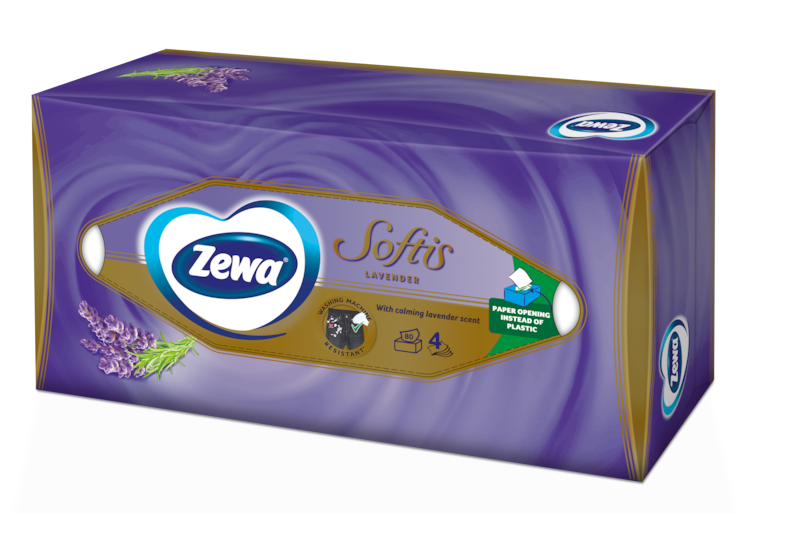 Zewa Softis Lavender με άρωμα