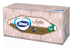 Zewa Softis Style dobozos papír zsebkendő