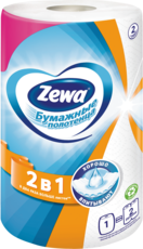 Zewa Паперові рушники 2в1