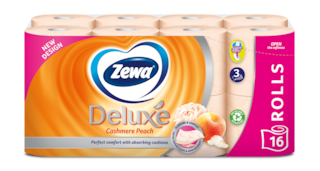 Zewa Туалетний папір Deluxe Персик