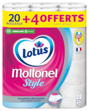 Lotus Papier toilette Moltonel Style