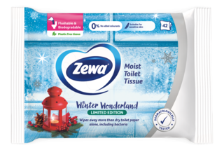 Zewa Winter Wonderland nedves toalettpapír