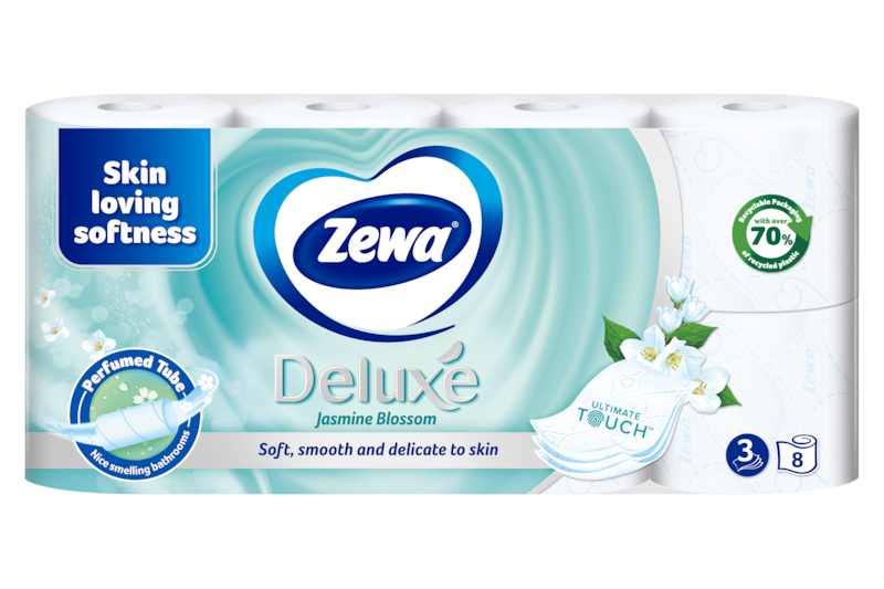 Slider main image for Zewa Deluxe Jasmine Blossom toalettpapír 1